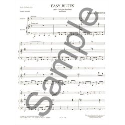 Ghidoni: Easy blues pour flute ou hautbois et piano