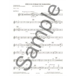 Maurice Ravel: Piece en Forme de Haba&ntilde;era (Flutes 4)