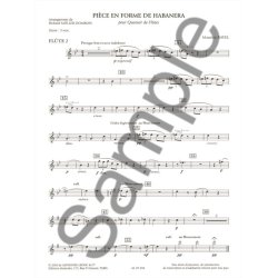 Maurice Ravel: Piece en Forme de Haba&ntilde;era (Flutes 4)