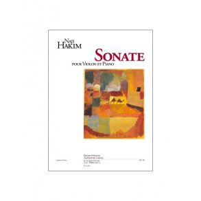 Naji Hakim: Sonata (Violin & Piano)
