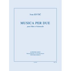 Ivan Jevtic: Musica per Due (Flute & Cello)
