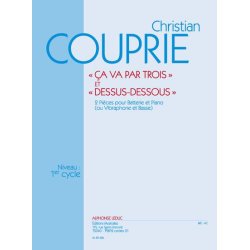 Christian Couprie: Ca va par trois & Dessus-dessous (Percussion(s) & Piano)