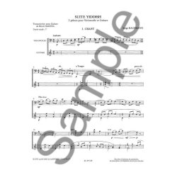 Serge Kaufmann: Suite yiddish (Cello & Guitar)