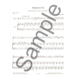 Pierre Bigot: Pirouette (Trumpet & Piano)