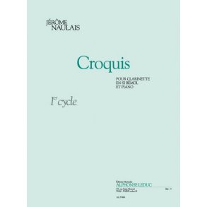 Jérôme Naulais: Croquis (Clarinet & Piano)