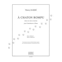 Thierry Barb&eacute;: A Chaton rompu (Double Bass & Piano)