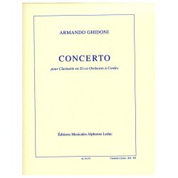 Armando Ghidoni: Concerto (Clarinet & Piano)