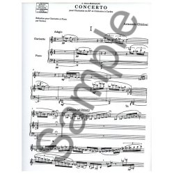 Armando Ghidoni: Concerto (Clarinet & Piano)