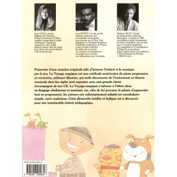 Bates: Le voyage magique (traduction et adaptation par St&eacute;phane Blet) niveau 3a &ndash; aventurier / cahier de piano (cahier et cd vendus ensemble)