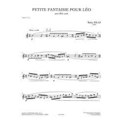 Betsy Jolas: Petite Fantaisie pour L&eacute;o (Flute solo)