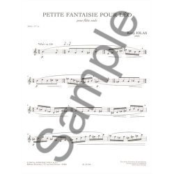 Betsy Jolas: Petite Fantaisie pour L&eacute;o (Flute solo)