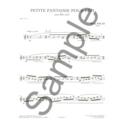 Betsy Jolas: Petite Fantaisie pour L&eacute;o (Flute solo)