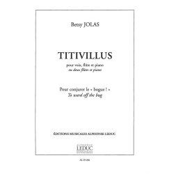 Betsy Jolas: Titivillus (Flutes 2 & Piano)