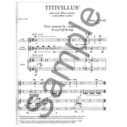 Betsy Jolas: Titivillus (Flutes 2 & Piano)