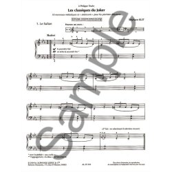 St&eacute;phane Blet: Les Classiques du Joker (Piano solo)