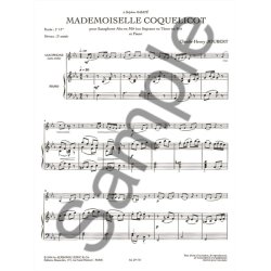 Claude Henri Joubert: Mademoiselle Coquelicot (Saxophone-Alto & Piano)