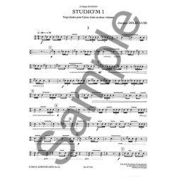 Jacques Del&eacute;cluse: Studio'M Vol.1 (Percussion solo)