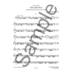 Jacques Del&eacute;cluse: Studio'M Vol.2 (Percussion solo)