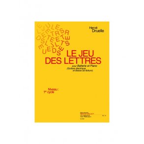 Hervé Druelle: Le Jeu des Lettres (Quartet-Mixed)