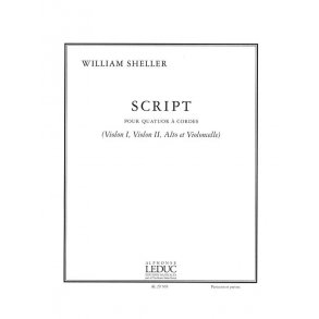 William Sheller: Script (Quartet-Strings)