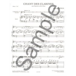 Francis Coiteux: Chant des Clarines (Clarinet & Piano)