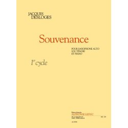 J. Desloges: Souvenance (Saxophone-Alto & Piano)
