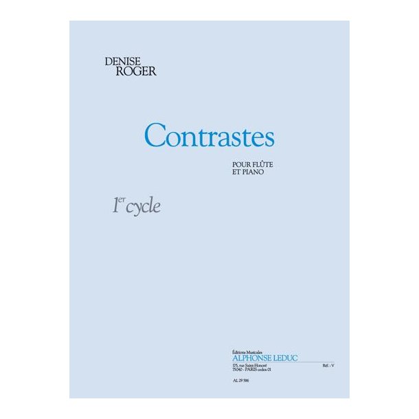 Denise Roger: Contrastes (Flute & Piano)