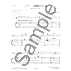 Pascal Proust: Une Hirondelle (Flute & Piano)