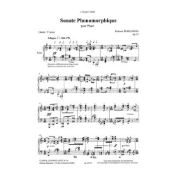 Richard Dubugnon: Sonate phonomorphique Op.33 (Piano solo)