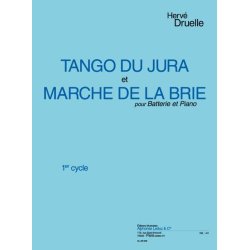 Herv&eacute; Druelle: Tango de la Jura & Marche de la Brie (Percussion(s) & Piano)