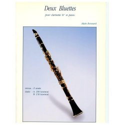 Alain Bonnard: 2 Bluettes (Clarinet & Piano)
