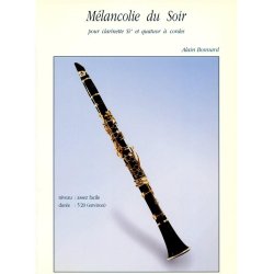 Alain Bonnard: M&eacute;lancolie du Soir (Quintet-Mixed)