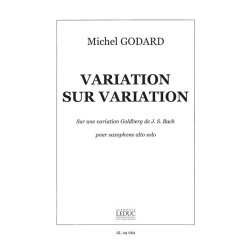 M. Godard: Variation sur Variation (alto) (Saxophone solo)