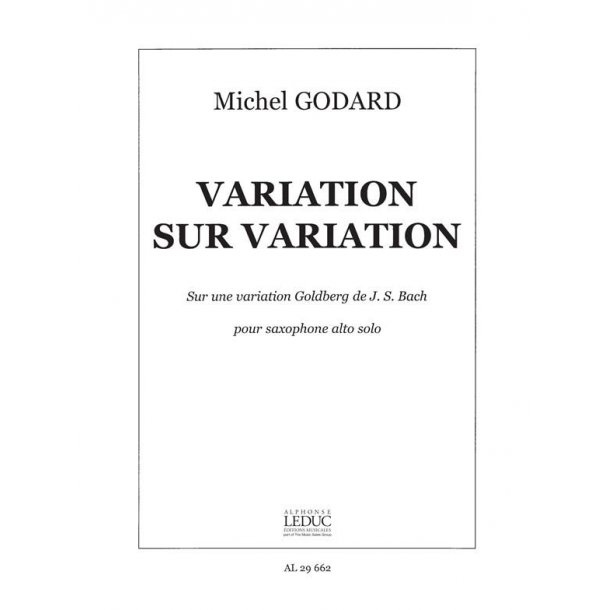 M. Godard: Variation sur Variation (alto) (Saxophone solo)