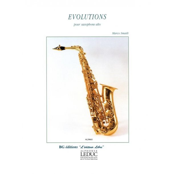 M. Smaili: Evolutions (alto) (Saxophone solo)
