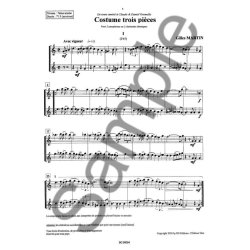 Gilles Martin: Costume (Saxophones 2)