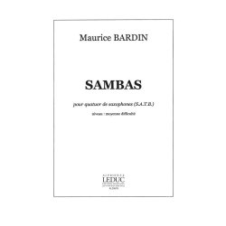 Maurice Bardin: Sambas (Saxophones 4)
