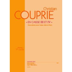 Christian Couprie: En Caisse No.3 & No.4 (Percussion(s) & Piano)