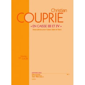 Christian Couprie: En Caisse No.3 & No.4 (Percussion(s) & Piano)
