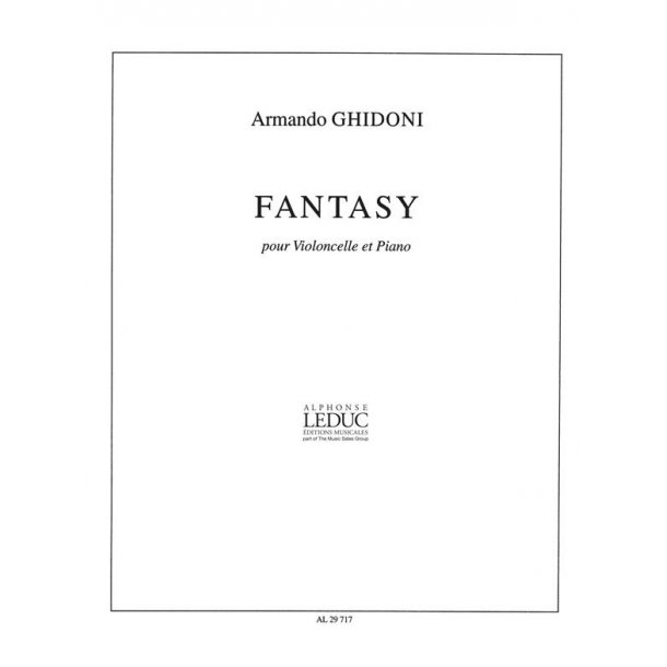 Armando Ghidoni: Fantasy (Cello & Piano)