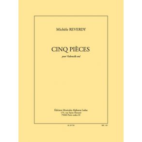 Michèle Reverdy: 5 Pieces (Cello solo)