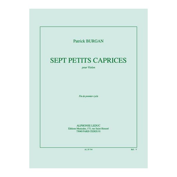 Petits Caprices 7 Vln Solo