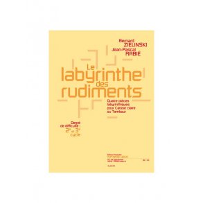 Rabie: Le labyrinthe des rudiments 4 pièces pour caisse claire ou tambour
