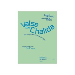 Rabie: Valse pour chalida pour caisse claire ou tambour et piano