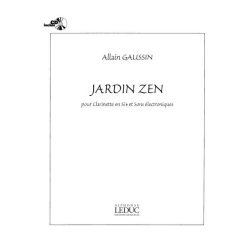 Gaussin Allain Jardin Zen Clarinet Book/Cd