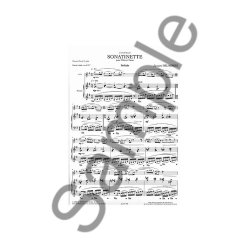 Delacroix: Sonatinette (fin cycle 2) (4'45'') pour fl&ucirc;te et piano