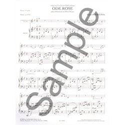 Ode Rose Cla/Pno