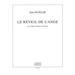 Sichler Le Reveil De L'ange 6'30'' Flute &amp; Harp Book