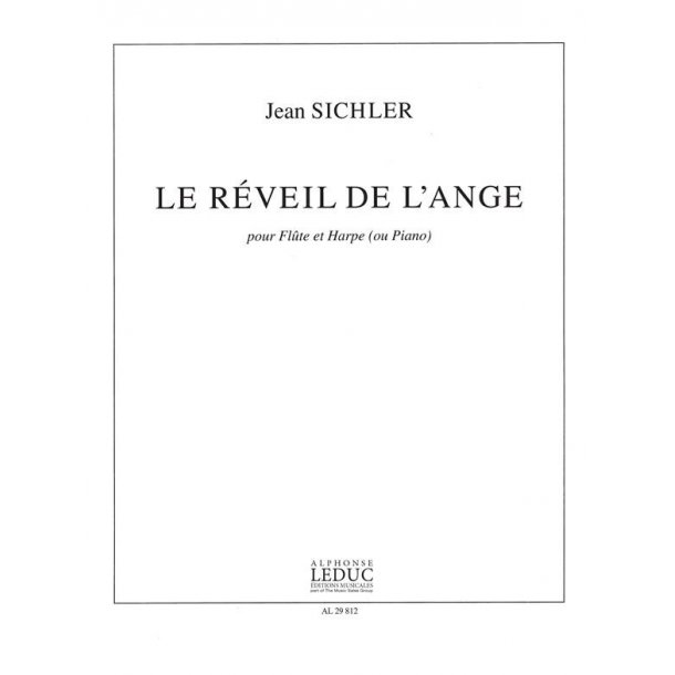 Sichler Le Reveil De L'ange 6'30'' Flute &amp; Harp Book