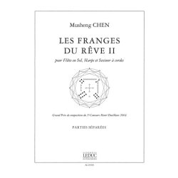 Chen Musheng Les Franges Du Reve Ii Flute & Harp & Strings Parts